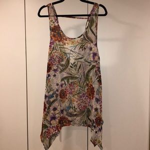 Floral Beach Cover Up